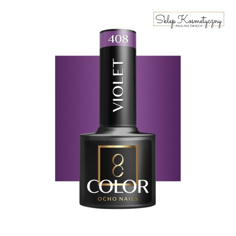 OCHO NAILS Lakier hybrydowy violet 408 -5 g