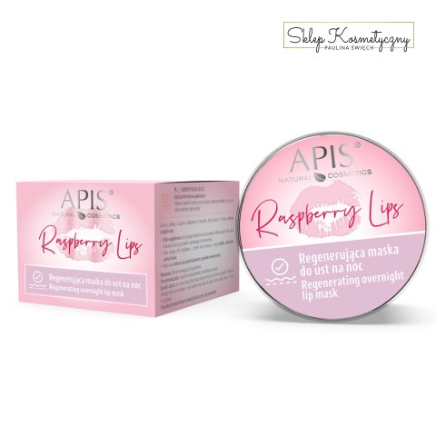 Apis raspberry lips regenerująca maska do ust na noc 10 ml