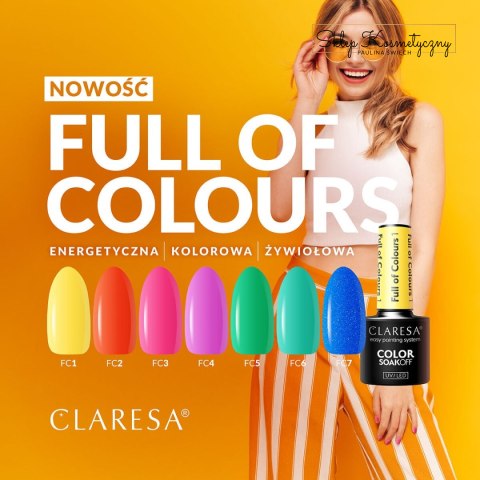 CLARESA Lakier hybrydowy Full of colours 5 -5g