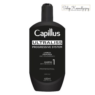 Capillus Ultraliss Nanoplastia, szampon oczyszczający, krok 1, 400ml