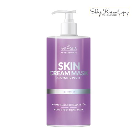 Farmona Skin cream mask aromatic plum kremo-maska do ciała i stóp śliwka 500 ml