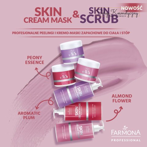 Farmona Skin cream mask aromatic plum kremo-maska do ciała i stóp śliwka 500 ml