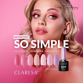 CLARESA Lakier hybrydowy So simple 2- 5g