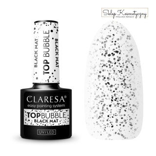 Claresa Top Bubble black Matt No wipe -5g