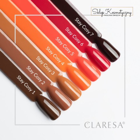 Claresa lakier hybrydowy Stay Cosy 3 -5g