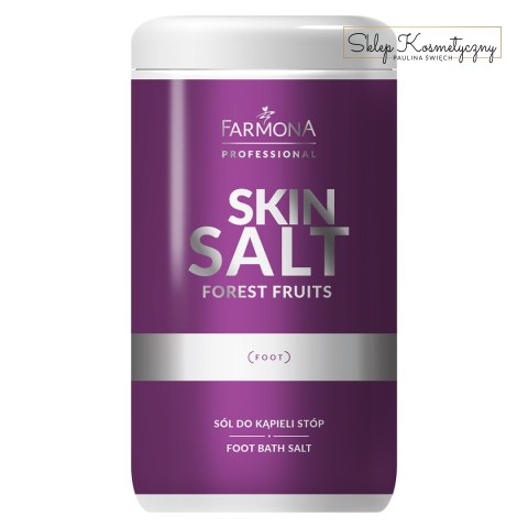 Farmona Skin salt fores fruits- Sól do kąpieli stóp owoce leśne 1400 g