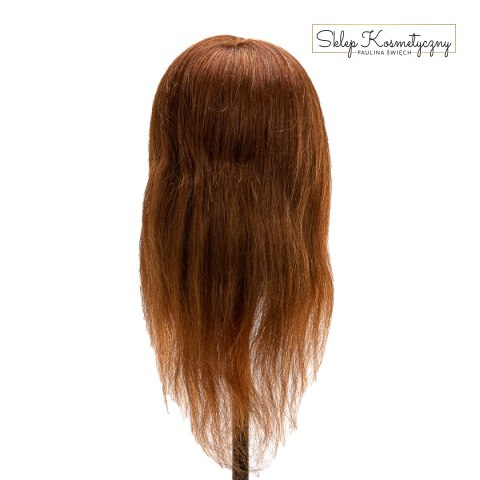 Główka treningowa fryzjerska Gabbiano WZ1 naturalne włosy, kolor 4H, długość 20"