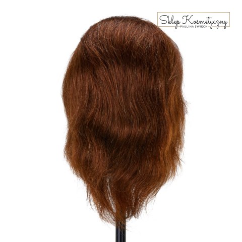 Główka treningowa fryzjerska Gabbiano WZ3 naturalne włosy, kolor 4H, długość 8"