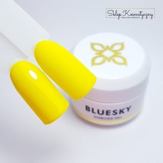 03. Żel do zdobień strukturalnych Żółty Yellow 8g BLUESKY Carving Emboss Gel