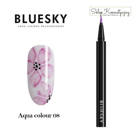 Aqacolor nail pen 08 lakier do paznokci Akwarele