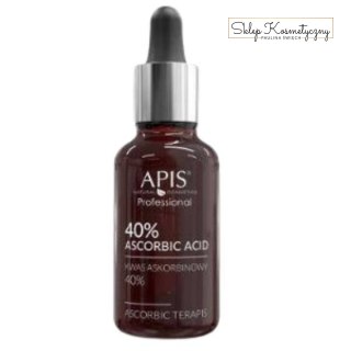 APIS Kwas askorbinowy 40% 30ml