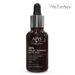 Apis Professional AML Complex 30% Kwas Azelainowy, Migdałowy, Mlekowy 30ml