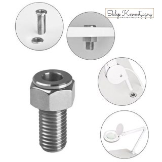 UCHWYT LAMPY-LUPY TUBE INOX