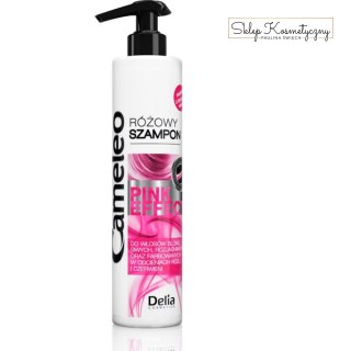 Delia Cameleo Pink Effect różowy szampon do blond włosów 250 ml