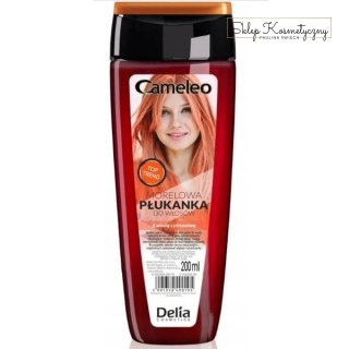 Delia Cameleo płukanka do włosów morelowa 200 ml