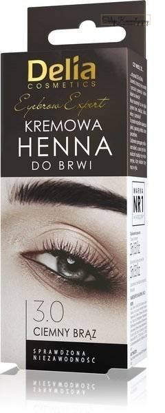 Delia zestaw henna kremowa + aktywator 3.0 brąz