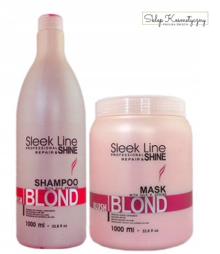 Zestaw Stapiz Blush Blond szampon 1L + maska 1L