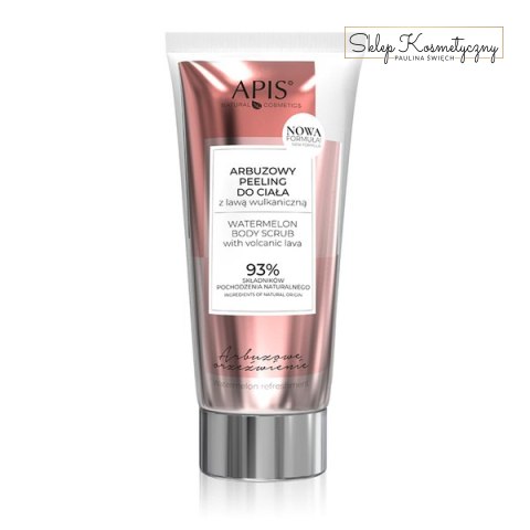 Apis Arbuzowy Peeling do Ciała z lawą wulkaniczną 200ml