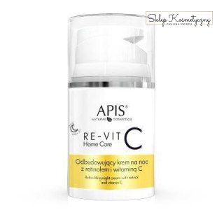 Apis RE-VIT C Odbudowujący krem z retinolem witaminą C na noc 50ml