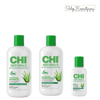 CHI Naturals Zestaw nawilżający do włosów Aloe