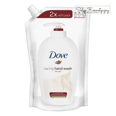 DOVE NOURISHING SILK Pielęgnujące mydło w płynie zapas 500 ml