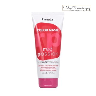 Fanola Color Mask Red 200ml maska koloryzująca do włosów