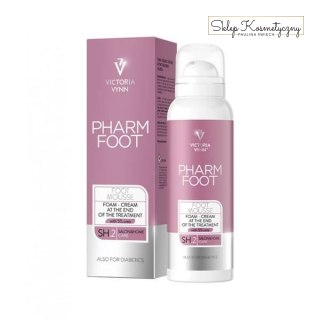 PHARM FOOT FOOT MOUSSE Pianka krem kończąca zabieg 5% mocznika 105ml