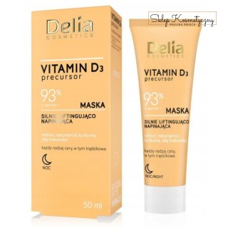 Silnie liftingująca maska napinająca Vitamin D3 Precursor, 50ml