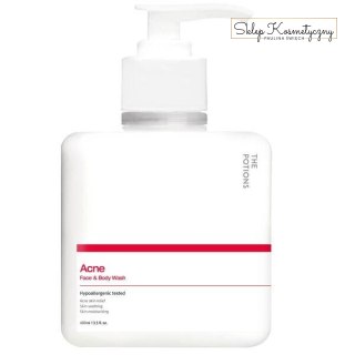 Acne Face & Body Wash przeciwtrądzikowy żel do oczyszczania twarzy oraz ciała 400ml