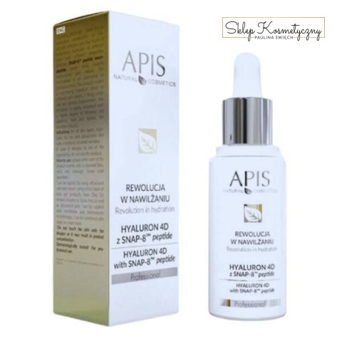 Apis Hyaluron 4D z Snap-8 peptide serum do twarzy 30ml (P1)