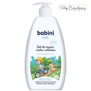 BOBINI Kids hipoalergiczny żel do mycia ciała i włosów 500ml (P1)