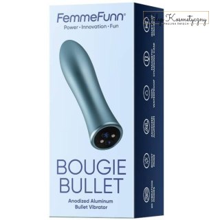 Bougie Bullet wibrator typu "bullet" Light Blue
