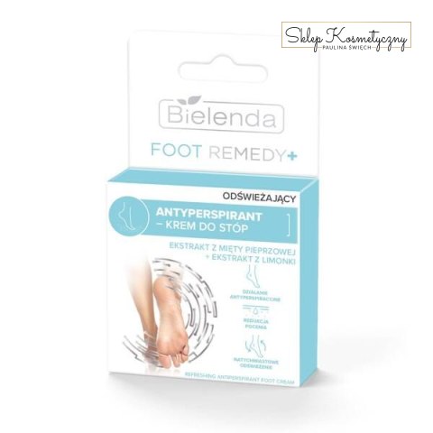 Foot Remedy odświeżający antyperspirant-krem do stóp 50ml