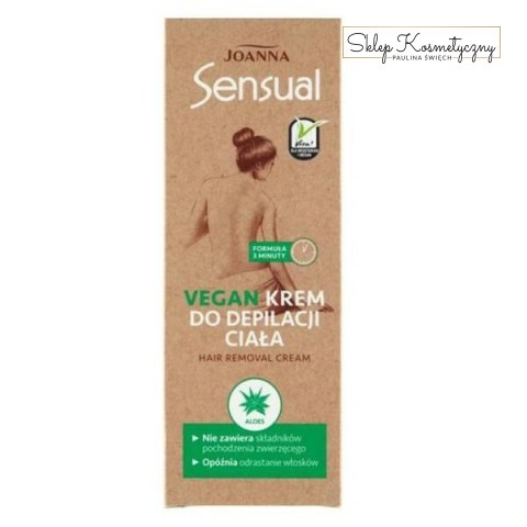 JOANNA Sensual Vegan Krem do depilacji ciała 100 g