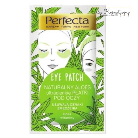 PERFECTA EYE PATCH Naturalne aloesowe hydrożelowe płatki pod oczy 2 sztuki