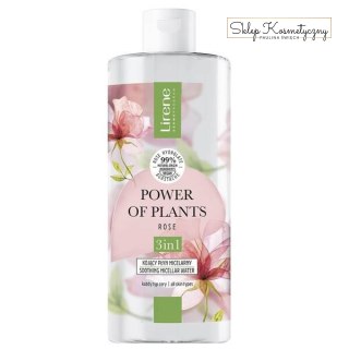 Power of Plants kojący płyn micelarny 3w1 Róża 400ml