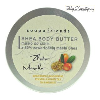 Shea Butter 80% masło do ciała Złoto Maroka 200ml