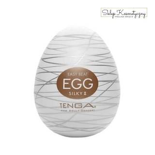 TENGA Easy Beat Egg Silky II jednorazowy masturbator w kształcie jajka