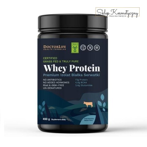 Whey Protein o smaku neutralnym 450g