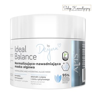 Apis ideal balance by deynn, normalizująco-nawadniajaca maska algowa 100 g