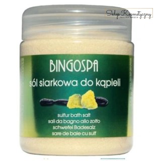 BINGOSPA sól siarkowa do kąpieli 550 g