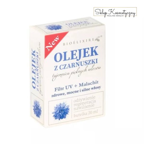 Bioelixire Olejek z czarnuszki 20 ml