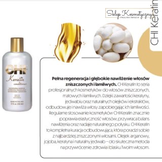 CHI KERATIN Odżywka regenerujący Keratynowy 355 ML