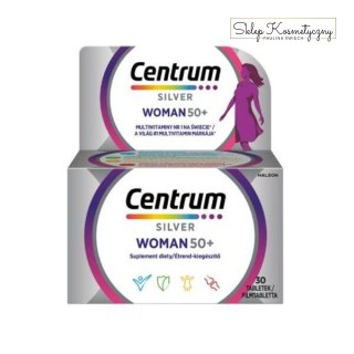 Centrum Silver Woman 50+ Witaminy i minerały dla kobiet po 50 roku życia