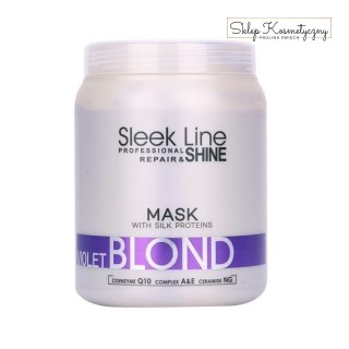 Stapiz sleek line maska violet blond 1l