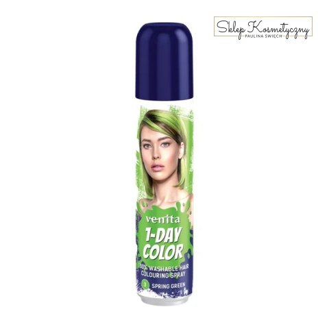 VENITA 1-Day Color spray koloryzujący Wiosenna Zieleń 50ml