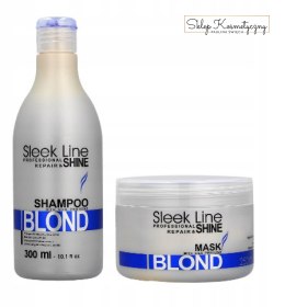 Zestaw Stapiz Blond szampon 300ml + maska 250 ml