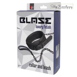 Blaze Collar And Leash obroża ze smyczą Black
