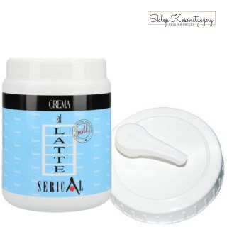 Serical Crema Al Latte maska do włosów zniszczonych zabiegami chemicznymi 1000ml