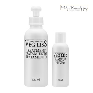 Alterlook professional Vegliss wegańskie brazylijskie prostowanie włosów 120 ml +30 ml